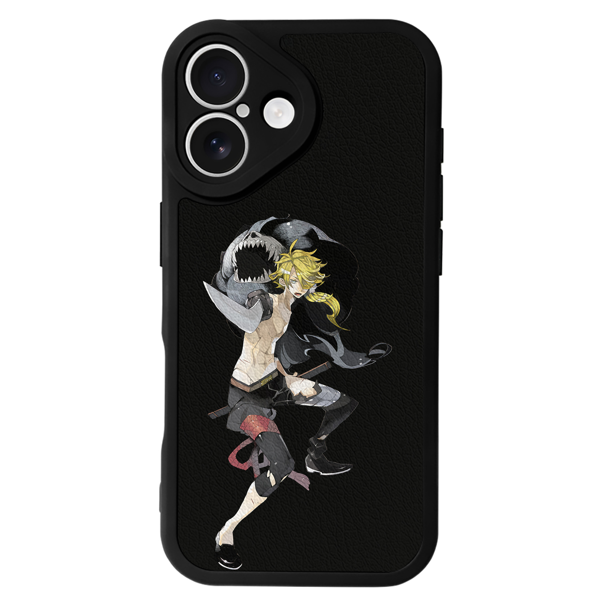 （画像用） 刀剣乱舞 Touken Ranbu 【iPhone 16シリーズ対応】シリコンスマホケース（レザー調） 材質：シリコン